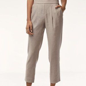 LAST CHANCE - Aritzia Babaton Cohen linen pant size 00